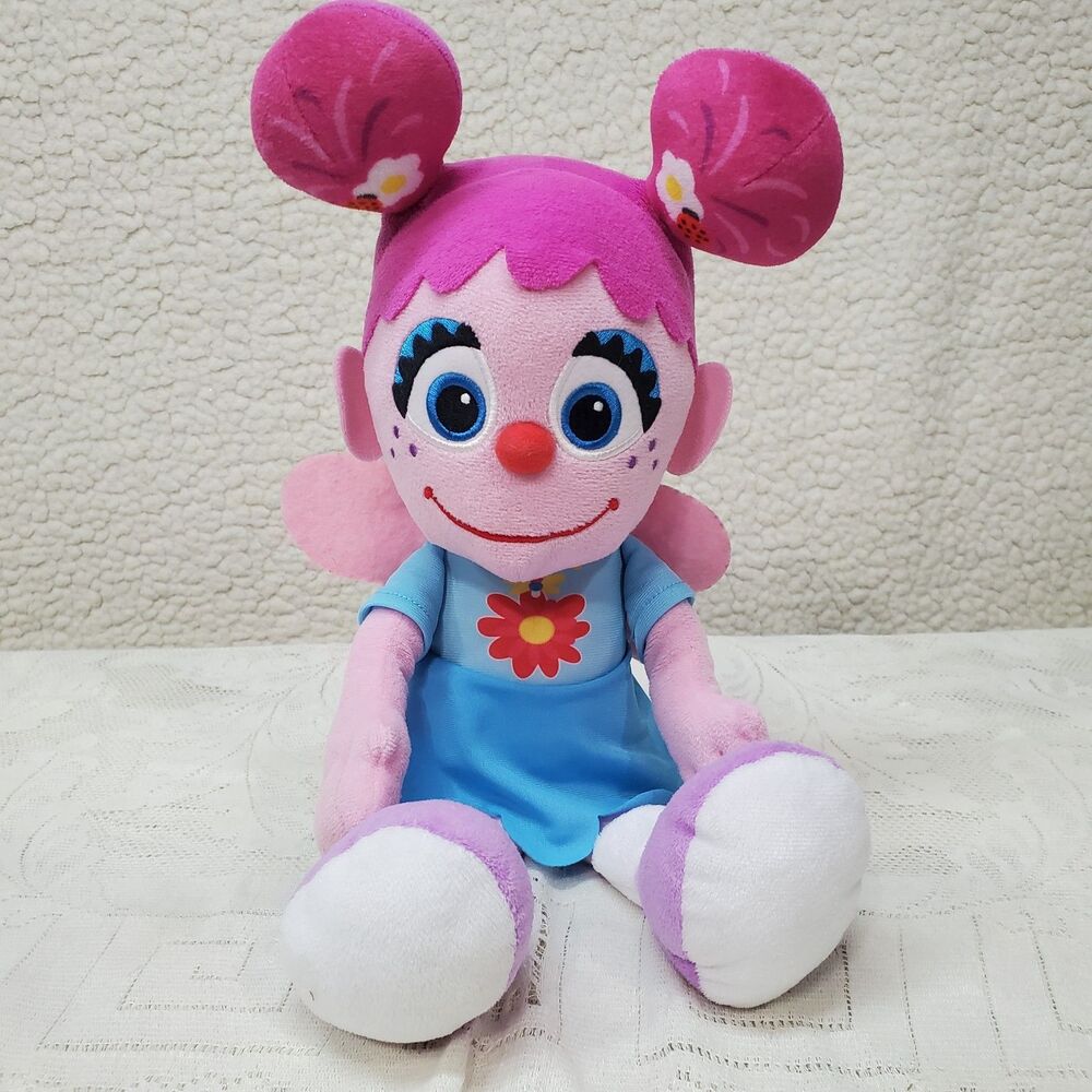 Sesame Street Just Play Abby Cadabby Large Plush Stuffed Animal Toy 17" 2023